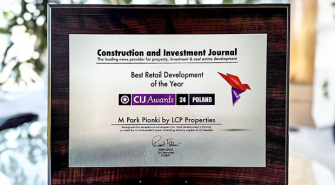 M Park Pionki wyróżniony nagrodą Best Retail Development of the Year w konkursie CiJ Awards 2024